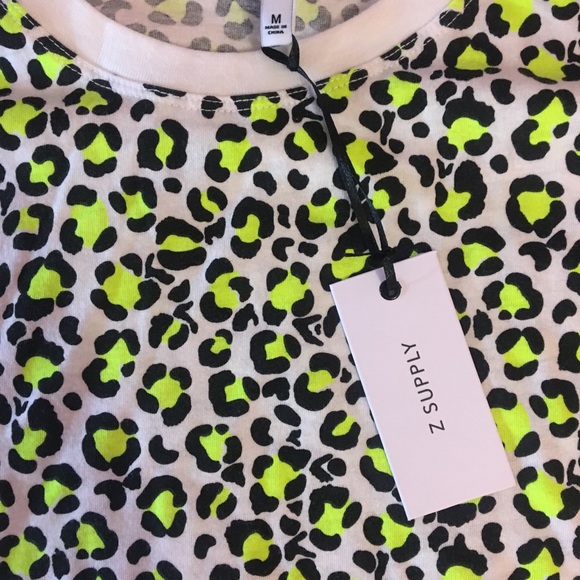 Leopard Modern Crew Tee - Picture 3 of 3